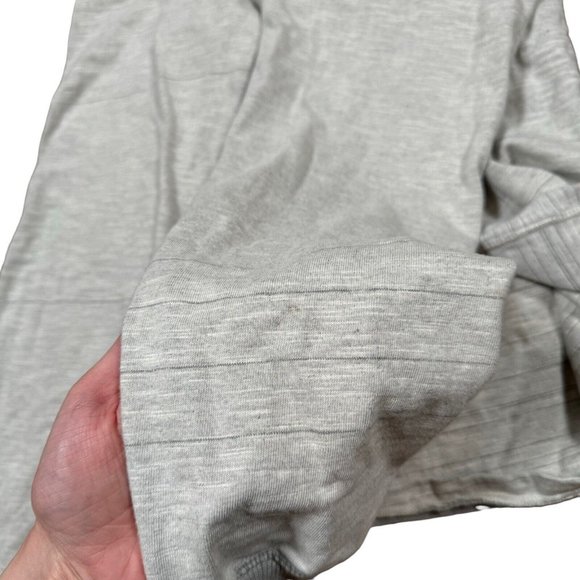 Carbon 2 Cobalt Men's Sz M Medium Light Gray Long Sleeve Shirt w Elbow Patch - Picture 5 of 13